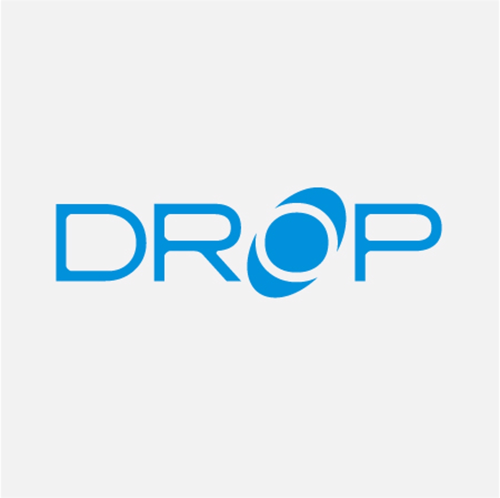 ウェブツール「DROP」のロゴ作成