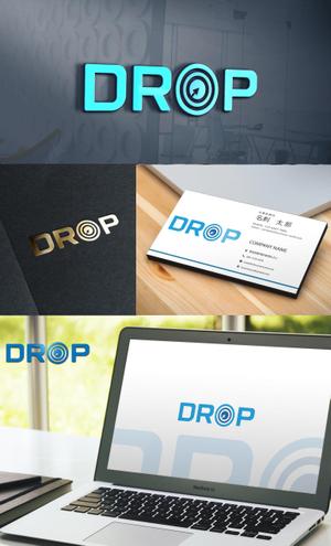 NJONESKYDWS (NJONES)さんのウェブツール「DROP」のロゴ作成への提案