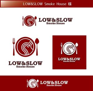 FISHERMAN (FISHERMAN)さんの飲食店「LOW & SLOW」のロゴへの提案