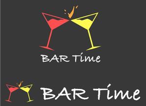 FortantさんのBarの店名 Timeのロゴ作成依頼への提案