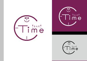 sametさんのBarの店名 Timeのロゴ作成依頼への提案