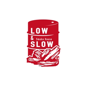 Tobby (Tobby)さんの飲食店「LOW & SLOW」のロゴへの提案
