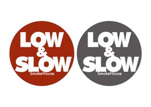 JOY DESIGN (joy_design)さんの飲食店「LOW & SLOW」のロゴへの提案