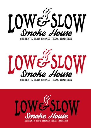 blavo_design (blavo_design)さんの飲食店「LOW & SLOW」のロゴへの提案