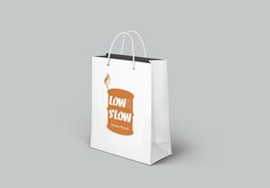 大熊かつじ (rm_0039)さんの飲食店「LOW & SLOW」のロゴへの提案