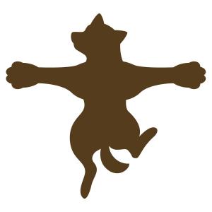 NAZ (naznaz)さんの犬が前足２本でしがみついている後ろ姿のかわいいイラストへの提案