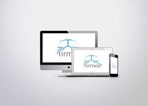 大熊かつじ (rm_0039)さんの弁護士サポートウェブアプリ「firmee」のロゴへの提案