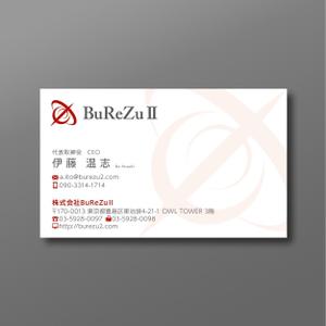 2038 design room (2038design)さんの株式会社BuReZuⅡの名刺デザインへの提案