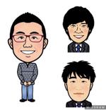 むすび (musu_ubi)さんの企業HPの社員の似顔絵への提案