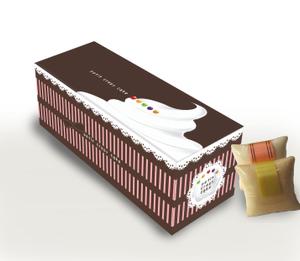 dolceさんのスイーツ用箱パッケージデザインへの提案