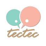 FPC (webfpc)さんの女性向けスキルティーチングアプリ「tectec」のロゴとアプリアイコンへの提案