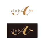  K-digitals (K-digitals)さんのクラブ(ホステスがお酒を作ってくれるお店)　club A (クラブ　アー)　のロゴへの提案