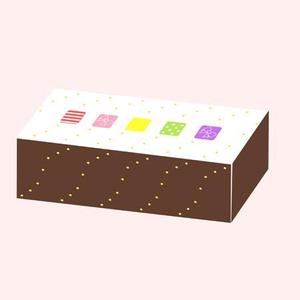 naooo3さんのスイーツ用箱パッケージデザインへの提案