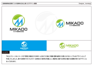 kometogi (kometogi)さんの産業廃棄物処理業「ミカド産業㈱」の企業ロゴへの提案