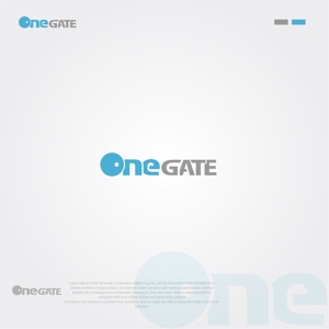scott_studioさんのマルチテナントマネジメントシステム「OneGATE」のロゴへの提案