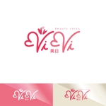 古谷浩 (hiro_f)さんの美容室　「ViVi」「美日」のロゴへの提案