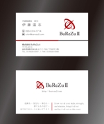 take437さんの株式会社BuReZuⅡの名刺デザインへの提案
