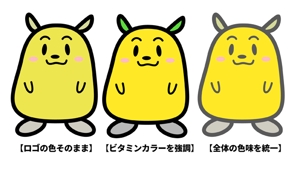 カワダ (kawada01)さんの既にある果物ロゴをキャラクター化する、キャラクターデザインへの提案