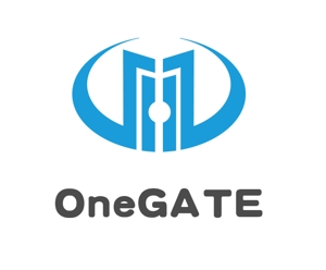 ぽんぽん (haruka322)さんのマルチテナントマネジメントシステム「OneGATE」のロゴへの提案