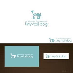 oo_design (oo_design)さんのハンドメイド犬服の販売 と犬服教室「tiny-tail dog.」のロゴ作成依頼への提案