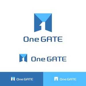 dscltyさんのマルチテナントマネジメントシステム「OneGATE」のロゴへの提案