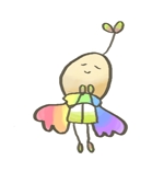 水森 (imopastao_27)さんの虹と種をテーマにしたキャラクターデザインへの提案