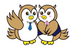 Ikeda　Manami (ikedanameko)さんのふくろう（鳥）のキャラクターデザインへの提案