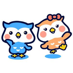 E.crayon (yuuuuuu_ecolibra)さんのふくろう（鳥）のキャラクターデザインへの提案