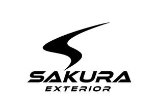 リオングラフィカ (shibazakura)さんの建設業｢株式会社 桜創建｣及びｴｸｽﾃﾘｱ工事ｻﾌﾞﾈｰﾑ[SAKURA EXTERIOR]のロゴ,社文字への提案