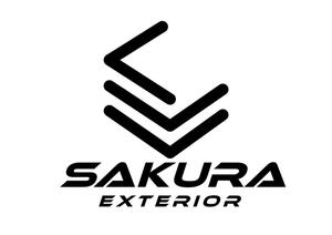 リオングラフィカ (shibazakura)さんの建設業｢株式会社 桜創建｣及びｴｸｽﾃﾘｱ工事ｻﾌﾞﾈｰﾑ[SAKURA EXTERIOR]のロゴ,社文字への提案