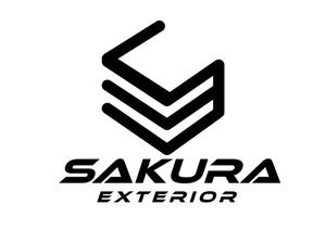 リオングラフィカ (shibazakura)さんの建設業｢株式会社 桜創建｣及びｴｸｽﾃﾘｱ工事ｻﾌﾞﾈｰﾑ[SAKURA EXTERIOR]のロゴ,社文字への提案