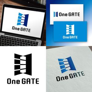 Hi-Design (hirokips)さんのマルチテナントマネジメントシステム「OneGATE」のロゴへの提案