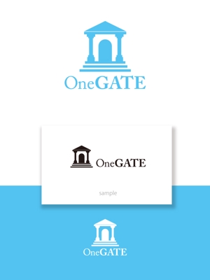 serve2000 (serve2000)さんのマルチテナントマネジメントシステム「OneGATE」のロゴへの提案