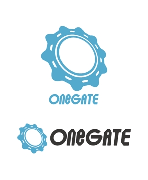 masato_illustrator (masato)さんのマルチテナントマネジメントシステム「OneGATE」のロゴへの提案