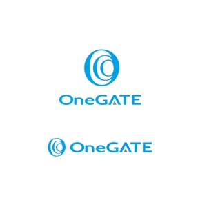 Hagemin (24tara)さんのマルチテナントマネジメントシステム「OneGATE」のロゴへの提案
