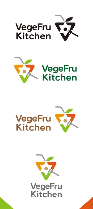 MIND SCAPE DESIGN (t-youha)さんの【継続依頼あり】野菜と果物のスムージー＆サラダを提供するお店のロゴ作成への提案