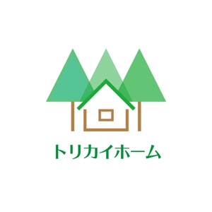 ON THE PLANET INC. ()さんの佐賀県三養基郡基山町の住宅会社「トリカイホーム」のロゴ作成への提案
