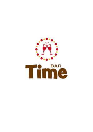 nicchi ()さんのBarの店名 Timeのロゴ作成依頼への提案