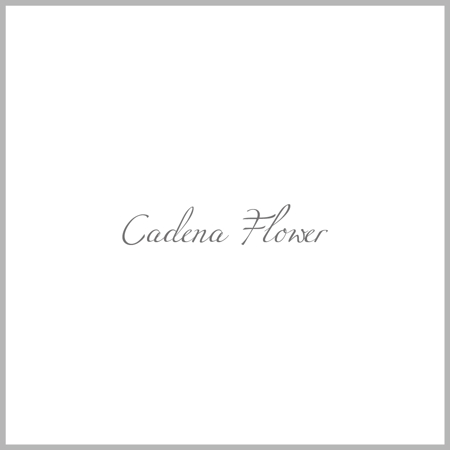 ahiru logo design (ahiru)さんのフラワーアレンジメント教室．物販 「Cadena Flower」 のロゴへの提案