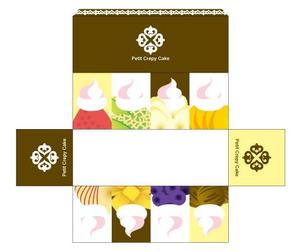 hatty3270さんのスイーツ用箱パッケージデザインへの提案