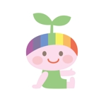 mucchiri_m (mucchiri)さんの虹と種をテーマにしたキャラクターデザインへの提案