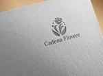 FDP ()さんのフラワーアレンジメント教室．物販 「Cadena Flower」 のロゴへの提案