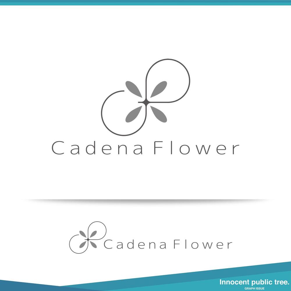 フラワーアレンジメント教室．物販 「Cadena Flower」 のロゴ