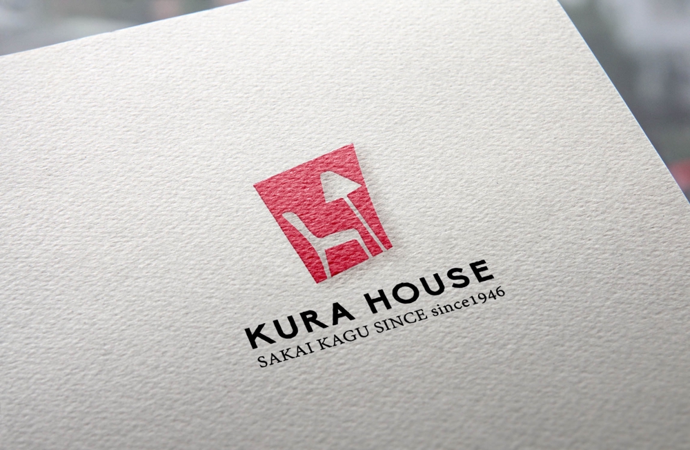 家具・インテリアのお店　「KURA　HOUSE」のロゴ