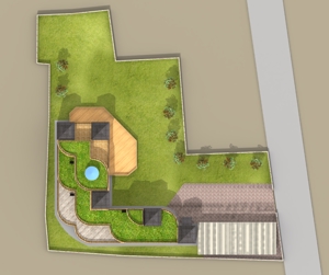 Ｈ＿ＳＡＴＯ (H_SATO)さんの家の新築の外観デザイン案募集・外観パース図　デザインイメージ概略有への提案