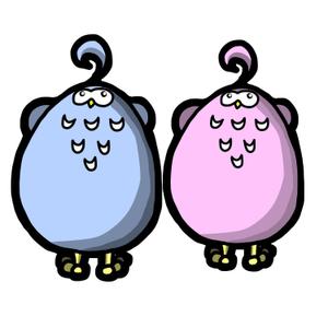 ペポ (naokyno)さんのふくろう（鳥）のキャラクターデザインへの提案