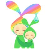 はるのひ (harunohi)さんの虹と種をテーマにしたキャラクターデザインへの提案