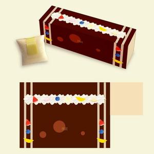 8wancoさんのスイーツ用箱パッケージデザインへの提案