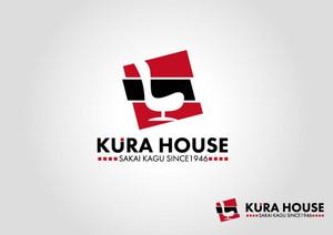 O-tani24 (sorachienakayoshi)さんの家具・インテリアのお店　「KURA　HOUSE」のロゴへの提案