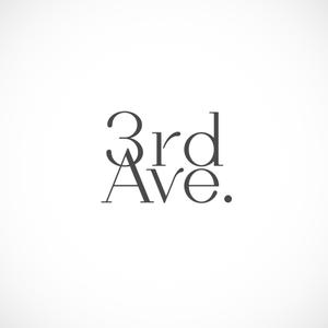ブロックデザイン (blockdesign)さんの女性ファッション通販サイトロゴ〈3rd Ave.〉への提案